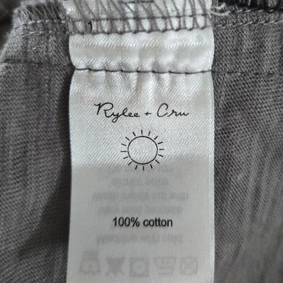 RYLEE + CRU Floral Button-Down 💯 Cotton Dress - Picture 8 of 9